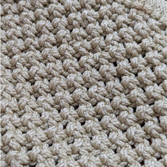 Vintage Woven Macrame Purse - Picture 2 of 7